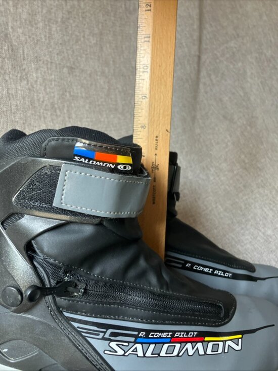 Salomon R Combi Pilot SNS Cross Country Ski Boots Size US5.5 / EU38 Power Lace main image 4
